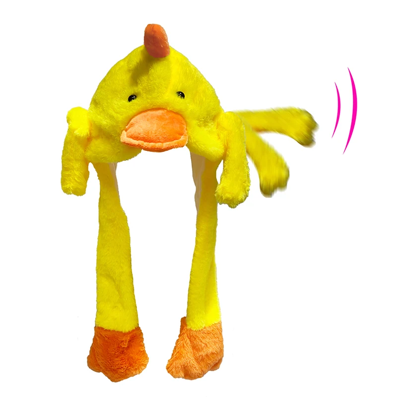 Cartoon Bunny Ear Move Hat Jumping up Toys Rabbit Girls Animal Plush Costume Cosplay Cap Kids Party for Adult Funny Anime Hat Cartoon Bunny Ear Move Hat Jumping up Toys Rabbit Girls Animal Plush Costume Cosplay Cap Kids Party for Adult Funny Anime Hat