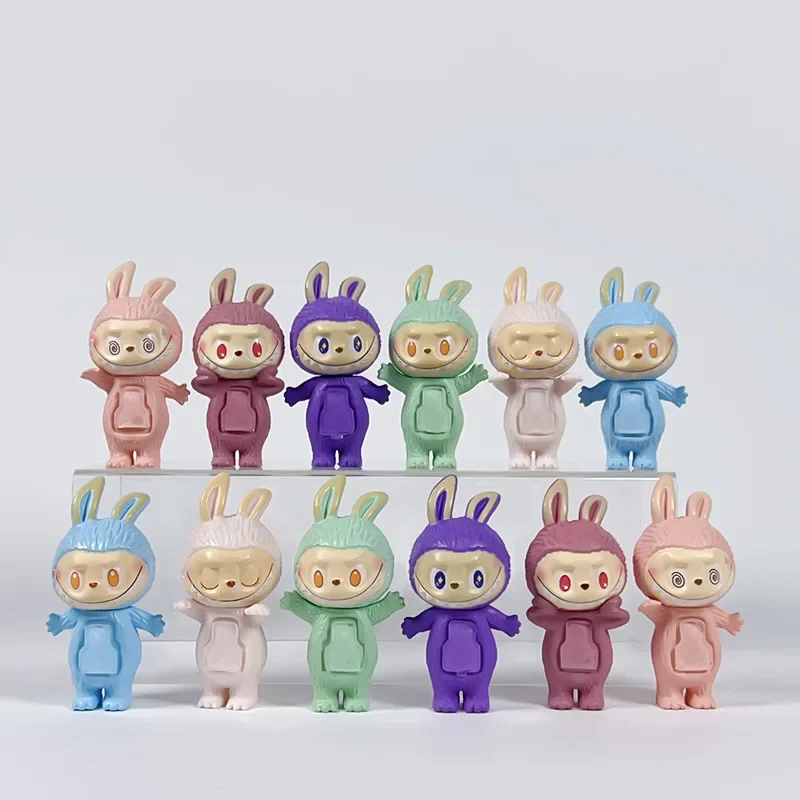 Labubu Hippers Blind Box Mini Figurine Doll Collection Pvc Model Toys Wholesale Children Birthday Christmas Toys Labubu Hippers Blind Box Mini Figurine Doll Collection Pvc Model Toys Wholesale Children Birthday Christmas Toys