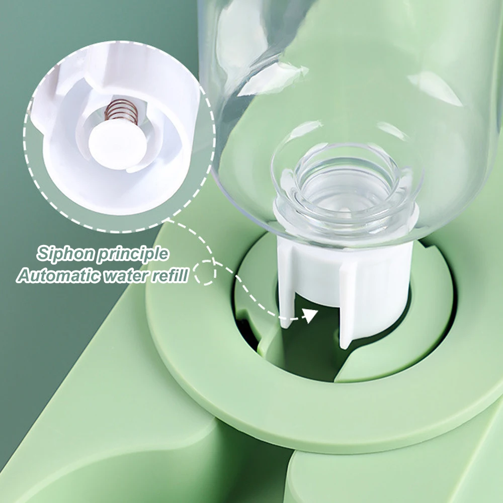Pet Rabbit Chinchilla Guinea Pig Food Bowl Auto Feeder All-in-One Splice Food Bowl Drinking Fountain Raised Standing Dish Bowl Pet Rabbit Chinchilla Guinea Pig Food Bowl Auto Feeder All-in-One Splice Food Bowl Drinking Fountain Raised Standing Dish Bowl
