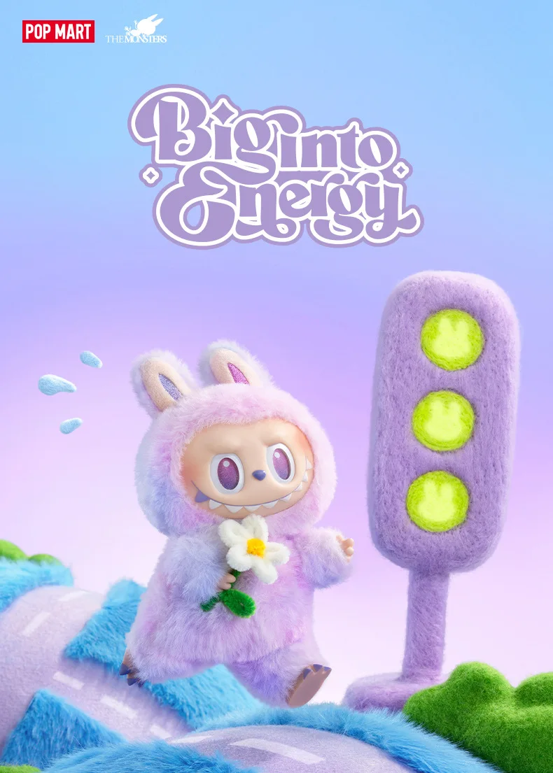 Pop Mart 100% Genuine Labubu V3 The Monsters High Energy Ahead Series Vinyl Plush Pendant Blind Box Gift Pop Mart 100% Genuine Labubu V3 The Monsters High Energy Ahead Series Vinyl Plush Pendant Blind Box Gift
