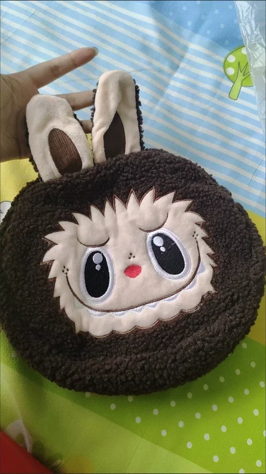 Pop Labubu Mart Urban Amusement Park Limited Edition Cartoon Cute Animals Plush Fur Large Capacity Crossbody Bag Female Bag Pop Labubu Mart Urban Amusement Park Limited Edition Cartoon Cute Animals Plush Fur Large Capacity Crossbody Bag Female Bag