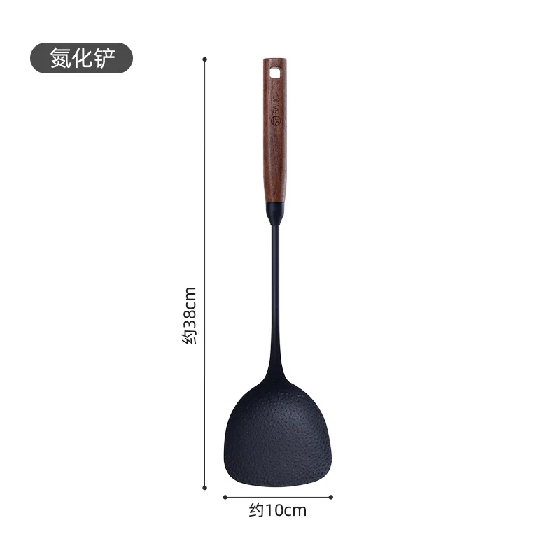 Cast Iron Spatula Long Spoon Deluxe Walnut Handle Cooking Tool Nonstick Special Kitchenware Accessories Cooking Spatula Spoon Cast Iron Spatula Long Spoon Deluxe Walnut Handle Cooking Tool Nonstick Special Kitchenware Accessories Cooking Spatula Spoon