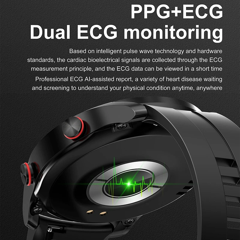 2024 New Bluetooth Call Smart Watch Men 360*360 HD Display Heart Rate Fitness Tracker ECG+PPG Business Smartwatches For Huawei 2024 New Bluetooth Call Smart Watch Men 360*360 HD Display Heart Rate Fitness Tracker ECG+PPG Business Smartwatches For Huawei