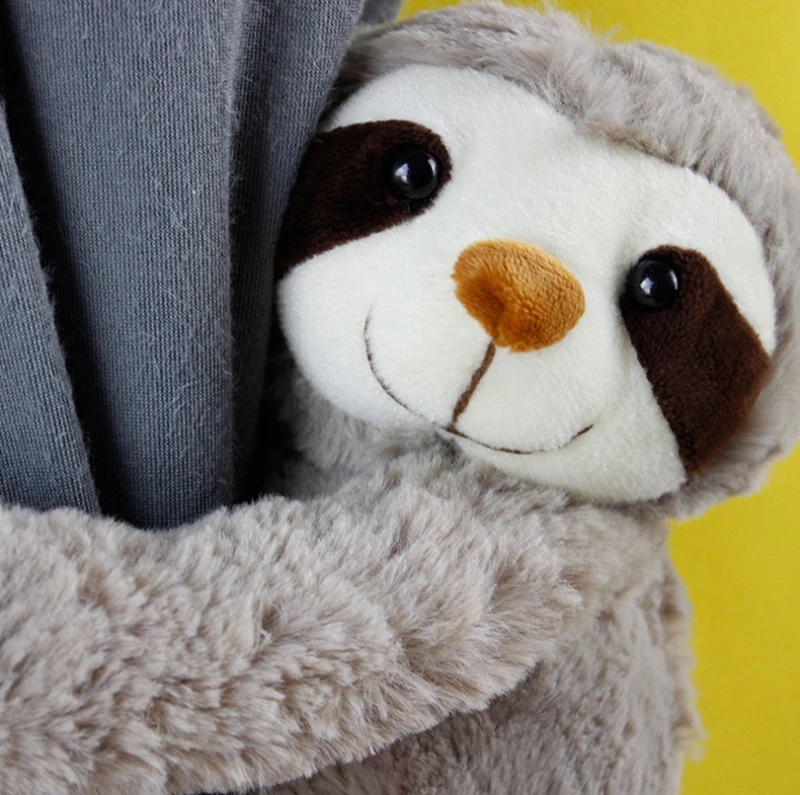 38cm Cute Animal Sloth Plush Doll Toy Bradypod Plushie Soft Stuffed Doll For Christmas Gifts 38cm Cute Animal Sloth Plush Doll Toy Bradypod Plushie Soft Stuffed Doll For Christmas Gifts