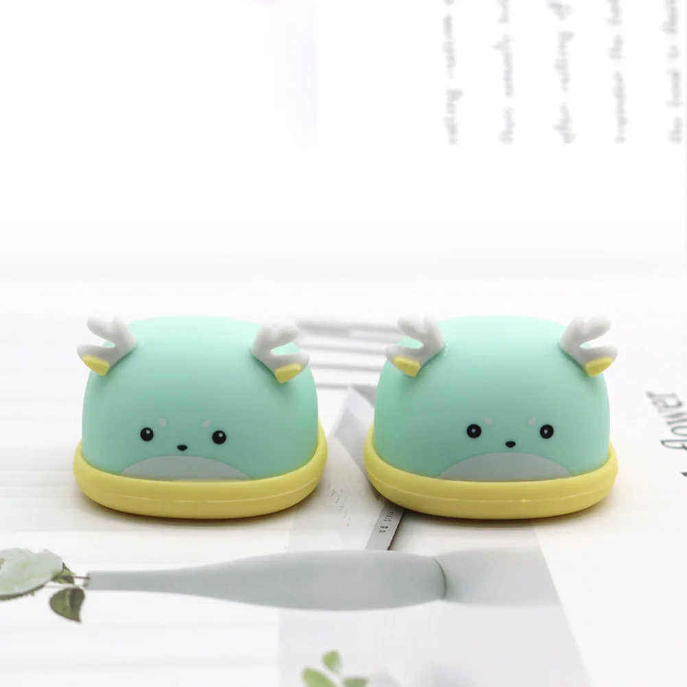 For 17cm Cute Labubu Macaron Vinyl Doll Cartoon Rubber Slippers Shark Lion Dance Style Labubu Accessories Ropa Labubu