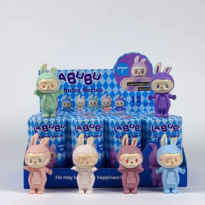 Labubu Hippers Blind Box Mini Figurine Doll Collection Pvc Model Toys Wholesale Children Birthday Christmas Toys Labubu Hippers Blind Box Mini Figurine Doll Collection Pvc Model Toys Wholesale Children Birthday Christmas Toys