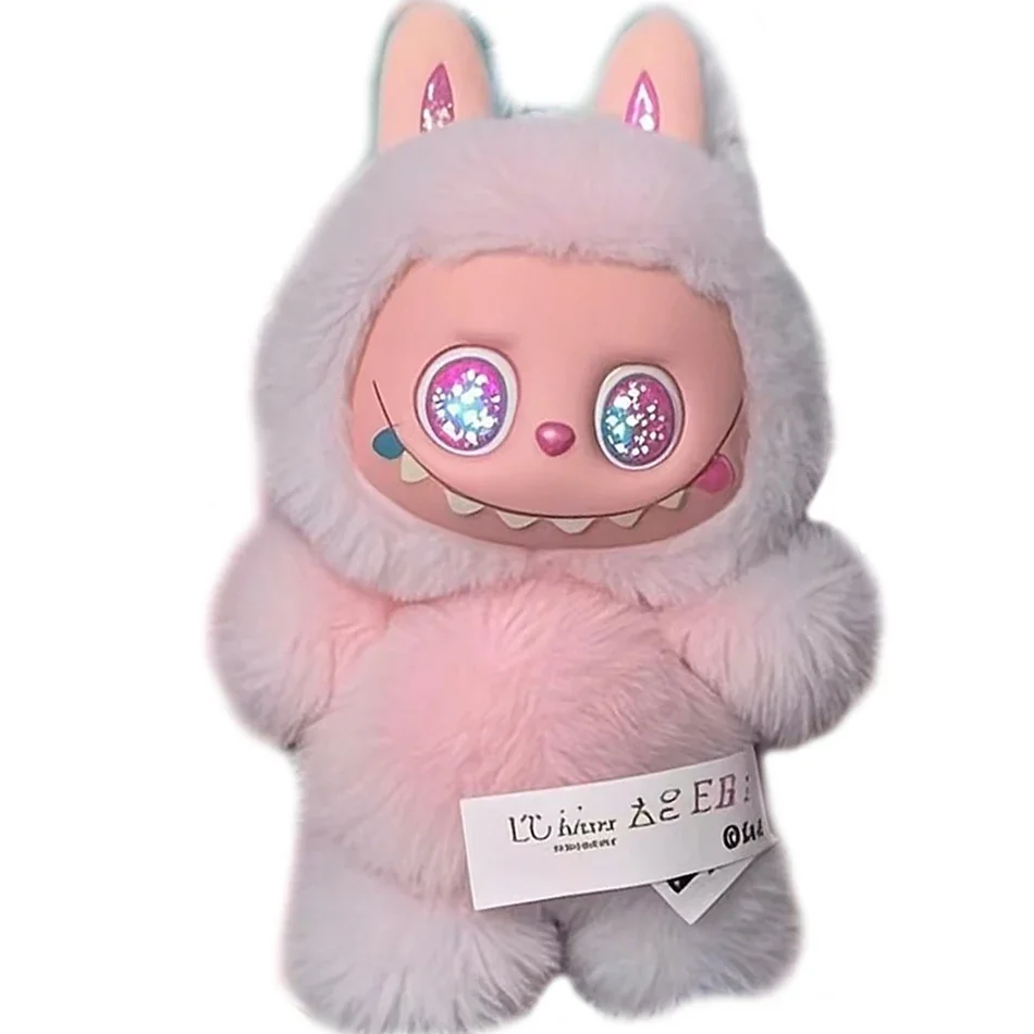 Labubu The Monsters V3 Series Blind Teddy Box, Vinyl Base Toy, Animated Characters, Mysterious Surprise Box, Keychain, Children'