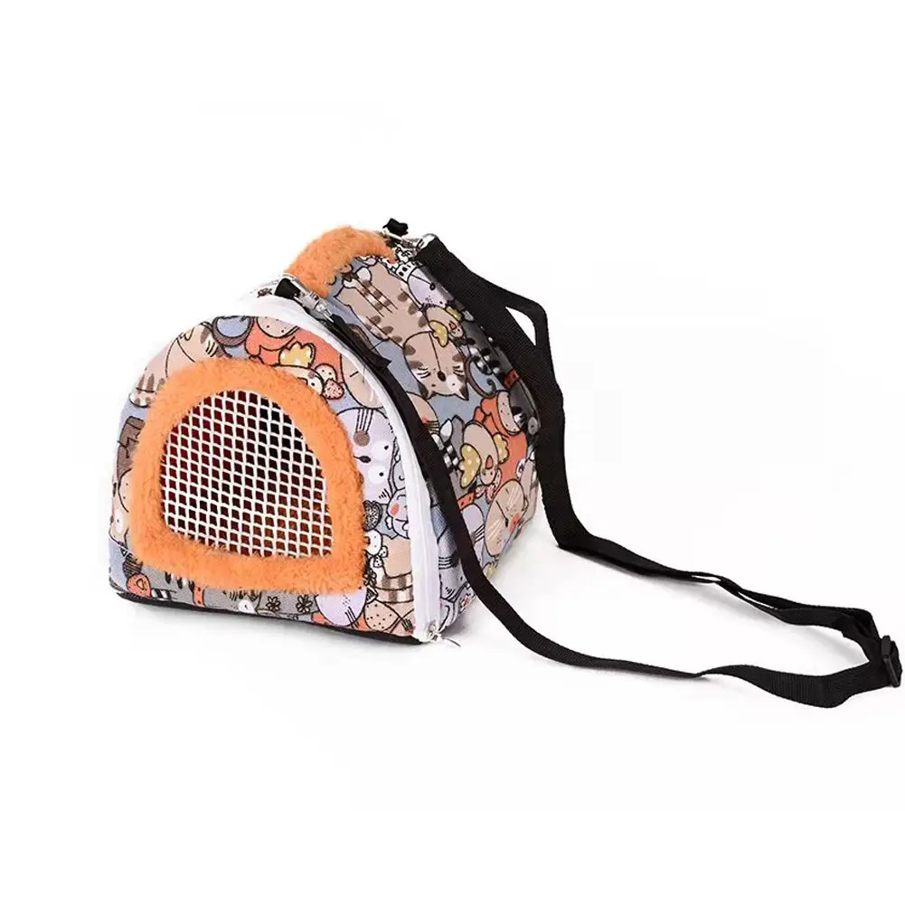 Hamster Travel Carrier Bag Chinchilla Guinea Pig Bunny Breathable Carrier Cage Warm Soft Travel Walking Small Animal Carrier Hamster Travel Carrier Bag Chinchilla Guinea Pig Bunny Breathable Carrier Cage Warm Soft Travel Walking Small Animal Carrier