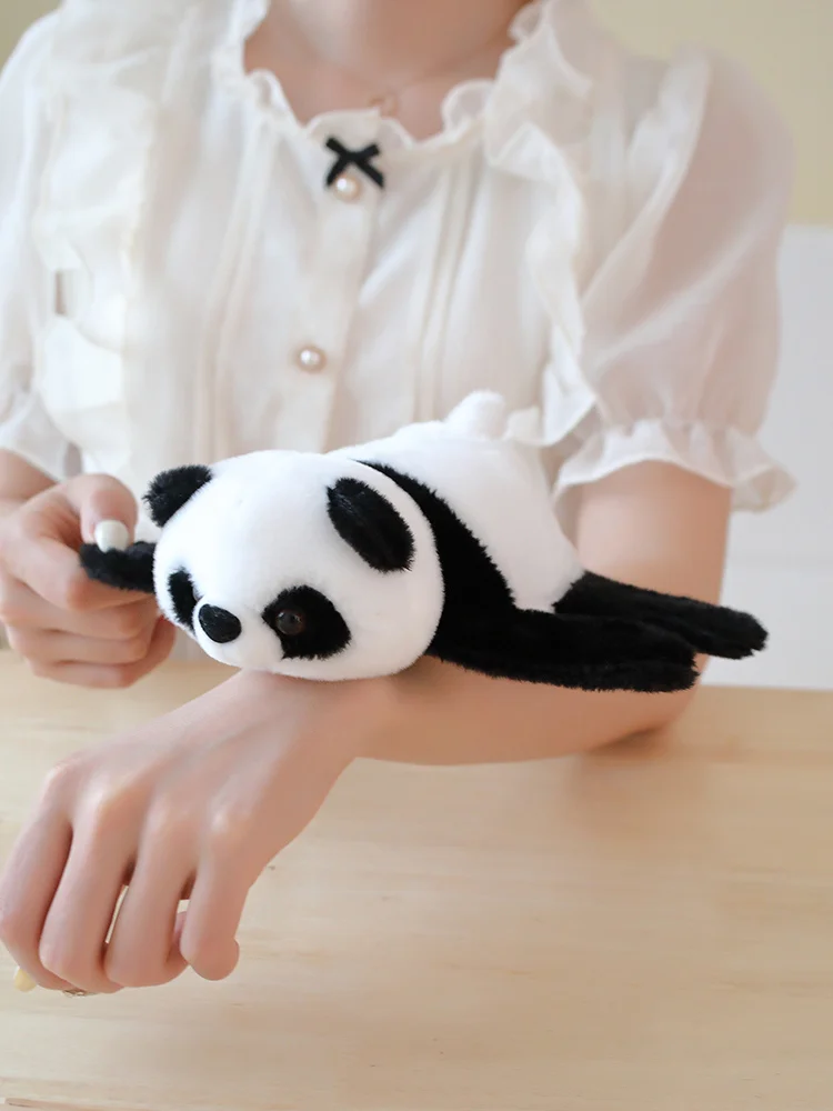 1pc Kawaii Animal Slap Snap Wrap Wristband Bracelet Panda Plush Hand Ring Wristband For Kids Toys Birthday Elegant Present 1pc Kawaii Animal Slap Snap Wrap Wristband Bracelet Panda Plush Hand Ring Wristband For Kids Toys Birthday Elegant Present