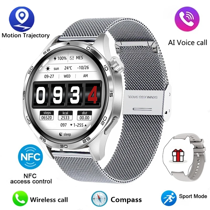 GT5 PRO Smart Watch Men Watch 5 Pro AMOLED HD Screen Bluetooth Call GPS Trajectory NFC Heart Rate Compass SmartWatches 2024 New GT5 PRO Smart Watch Men Watch 5 Pro AMOLED HD Screen Bluetooth Call GPS Trajectory NFC Heart Rate Compass SmartWatches 2024 New
