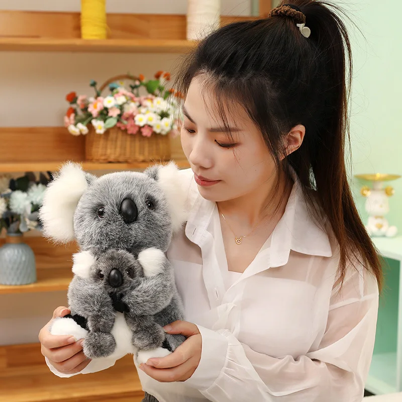 Lovely Australia Koala Plush Toys Furry Koala Bear Plush Dolls Stuffed Soft Animal Pillow for Friend Birthday Christmas Gift Lovely Australia Koala Plush Toys Furry Koala Bear Plush Dolls Stuffed Soft Animal Pillow for Friend Birthday Christmas Gift