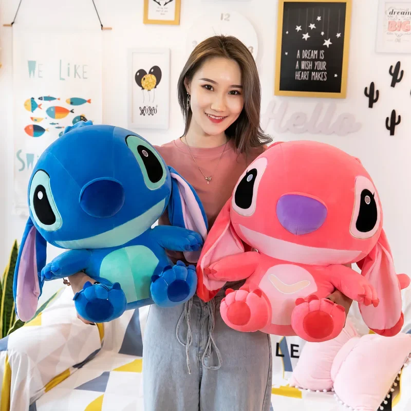 20-60cm Giant Size Lilo & Stitch Couple Models Cartoon Stuffed Plush Anime Plushs Toys Pendant Toy Pillow Kids Birthday Gift 20-60cm Giant Size Lilo & Stitch Couple Models Cartoon Stuffed Plush Anime Plushs Toys Pendant Toy Pillow Kids Birthday Gift