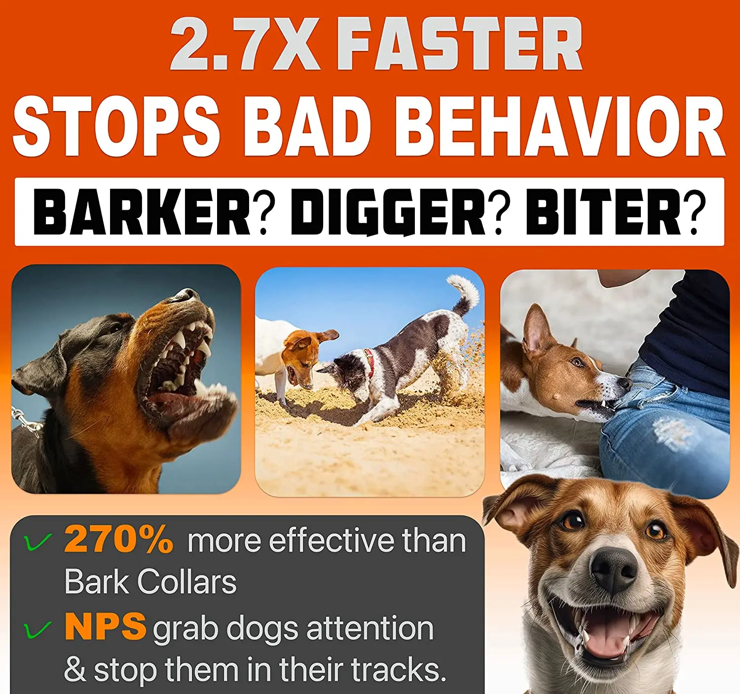 2023 Release Pet Dog Repeller Ultrasonic Dog Training Device Rechargeable Anti Dog Bark Deterrent Device With LED Flashlight 2023 Release Pet Dog Repeller Ultrasonic Dog Training Device Rechargeable Anti Dog Bark Deterrent Device With LED Flashlight