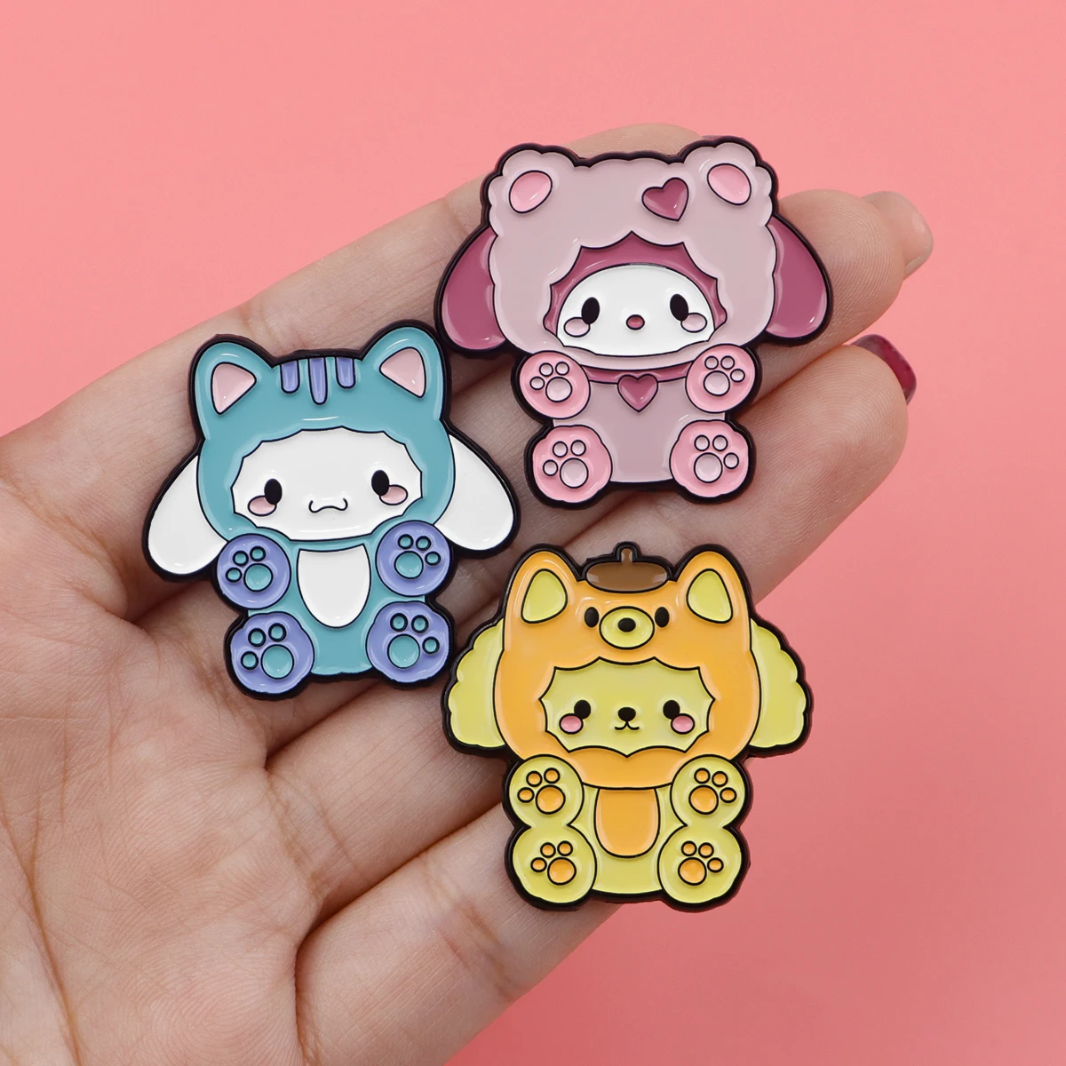Kawaii Cat Claws Enamel Pin Cartoon Brooch Pines Lapel Pins Badge on Backpack Clothing Accessories Cosplay Jewelry Girls Gifts Kawaii Cat Claws Enamel Pin Cartoon Brooch Pines Lapel Pins Badge on Backpack Clothing Accessories Cosplay Jewelry Girls Gifts