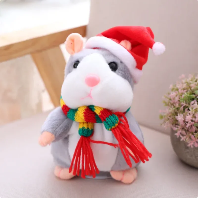 Cute Talking Hamster Speak Talk Sound Record Repeat Stuffed Plush Animal Kawaii Talking Hamster Mouse Toys For Children Gifts Cute Talking Hamster Speak Talk Sound Record Repeat Stuffed Plush Animal Kawaii Talking Hamster Mouse Toys For Children Gifts