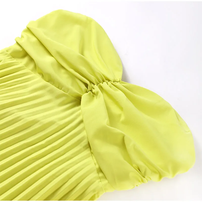 Strapless Ribbon Maxi Dress Women Elegant Sleeveless Backless Pleated Party Dresses Female 2025 Summer Sexy Lady Evening Vestido Strapless Ribbon Maxi Dress Women Elegant Sleeveless Backless Pleated Party Dresses Female 2025 Summer Sexy Lady Evening Vestido