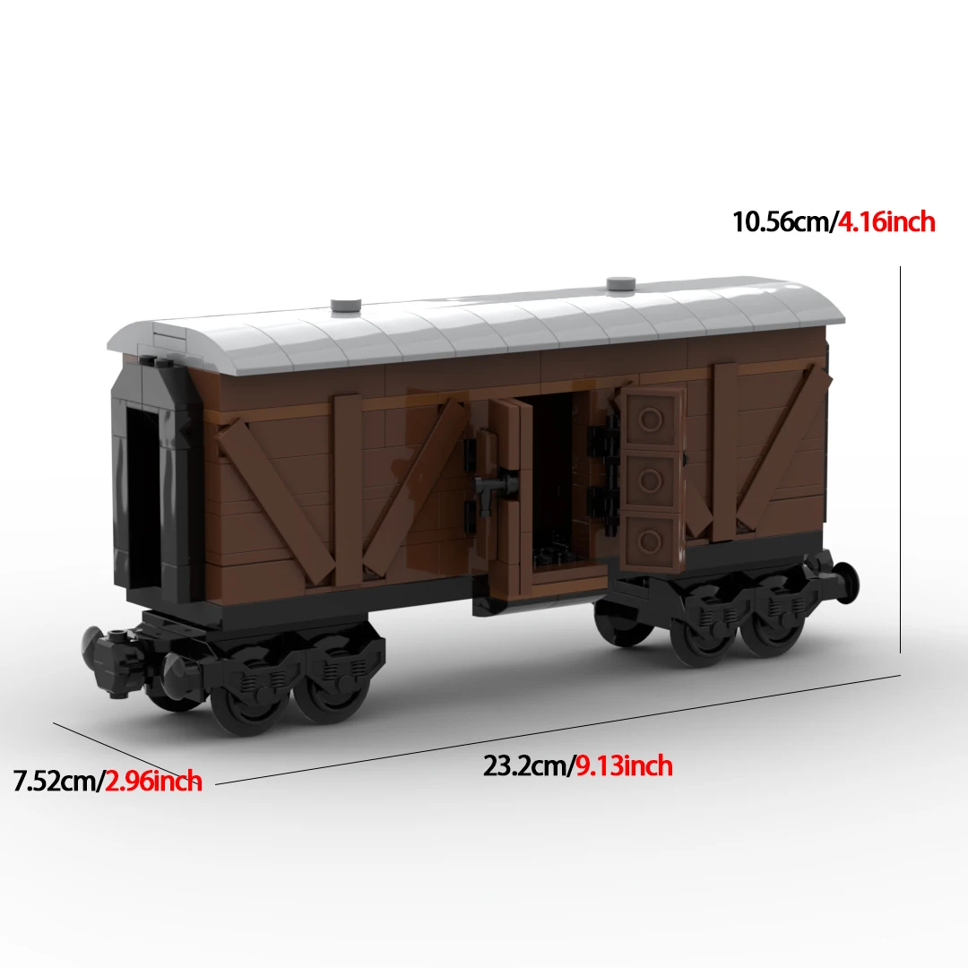MOC Creative Train Base Boiler Transport Vehicle Urban Retro Carriage Container Building Blocks Children's Toys MOC Creative Train Base Boiler Transport Vehicle Urban Retro Carriage Container Building Blocks Children's Toys