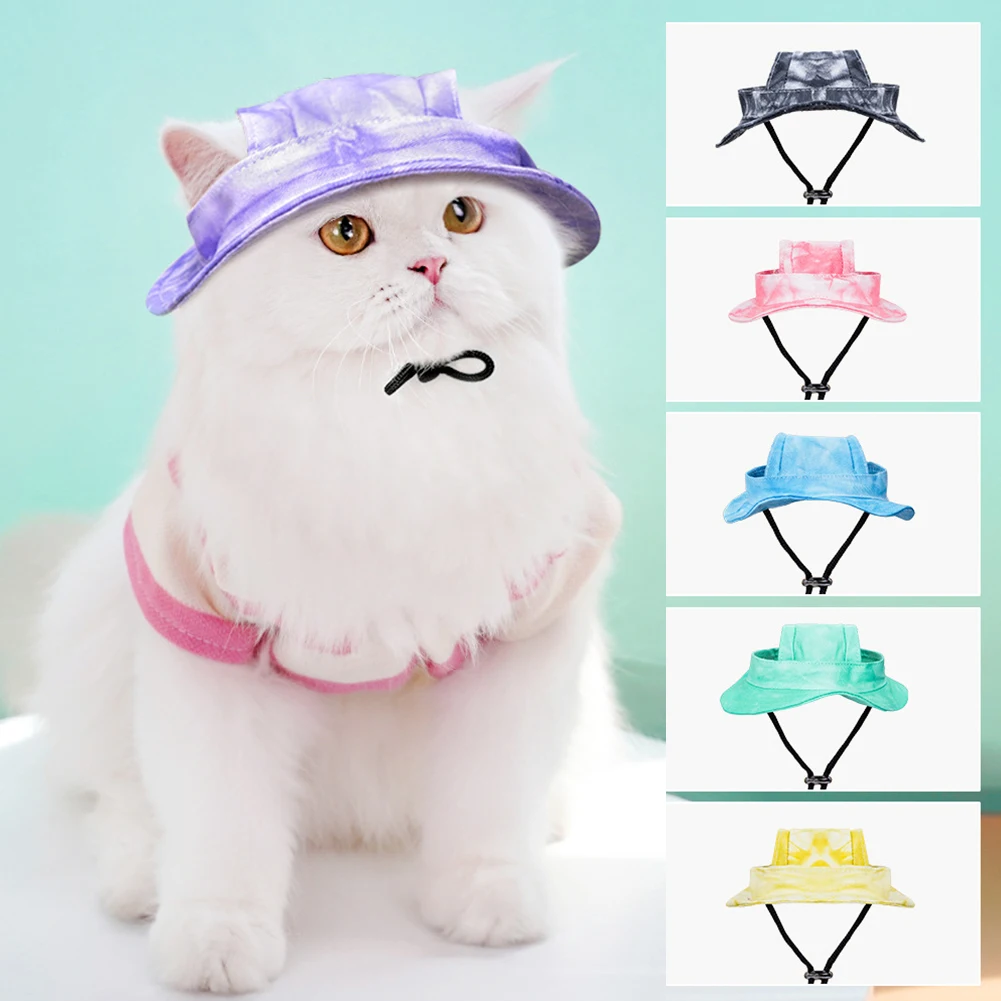 Pet Hat With Ear Holes Sunscreen Baseball Cap For Large Medium Small Dogs Summer Dog Cap Sun Hat Outdoor Hiking Hat Pet Product