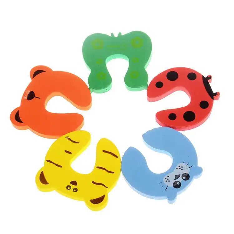 Baby Safety For Newborn Furniture Protection Card Door Stopper Security Cute Animal Care Child Lock Finger Protector Baby Safety For Newborn Furniture Protection Card Door Stopper Security Cute Animal Care Child Lock Finger Protector