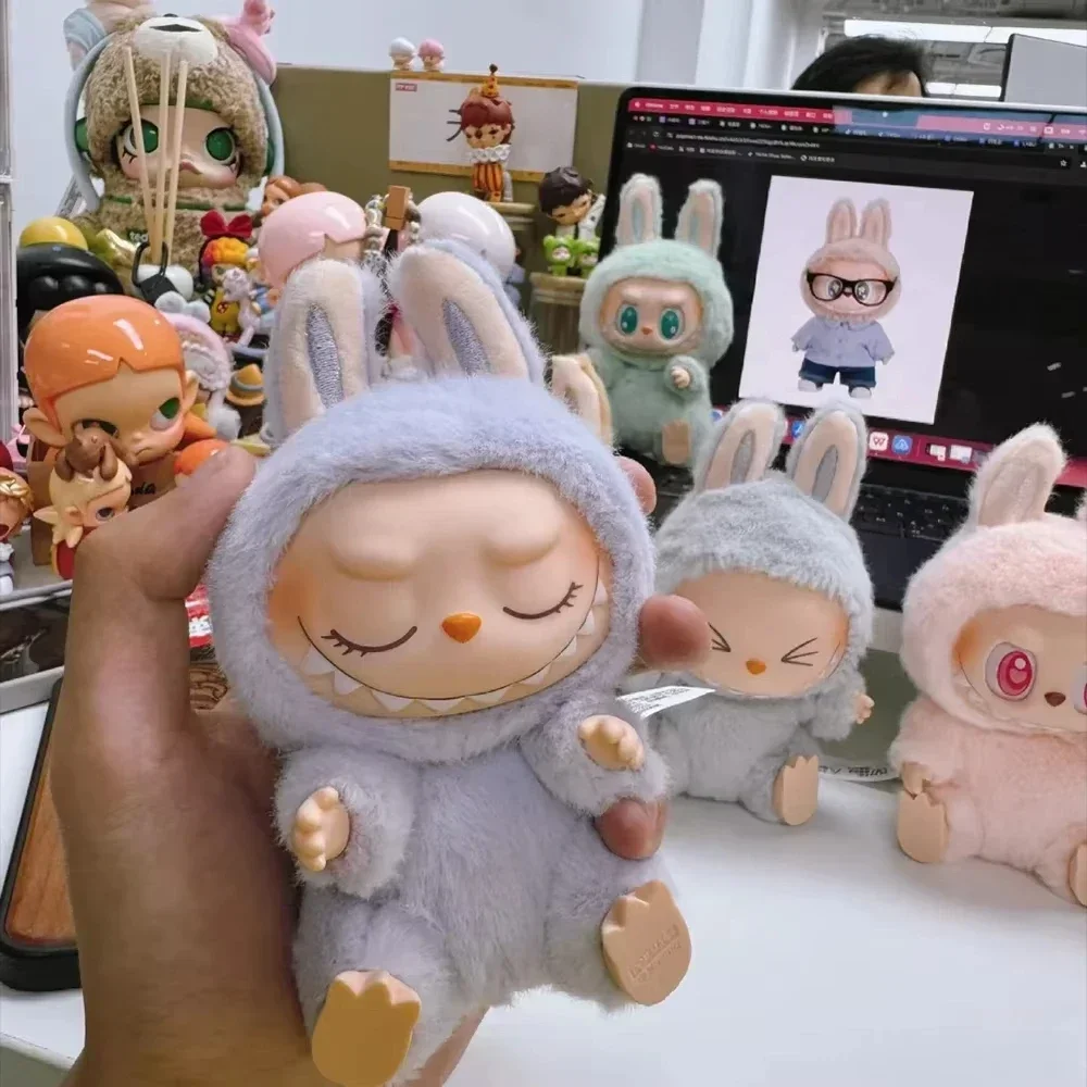 1:1High Quality Macaron 2nd The Monsters Labubu Sitting Party Vinyl Plush Blind Box Decorative Surprise Box Doll Birthday Gift 1:1High Quality Macaron 2nd The Monsters Labubu Sitting Party Vinyl Plush Blind Box Decorative Surprise Box Doll Birthday Gift