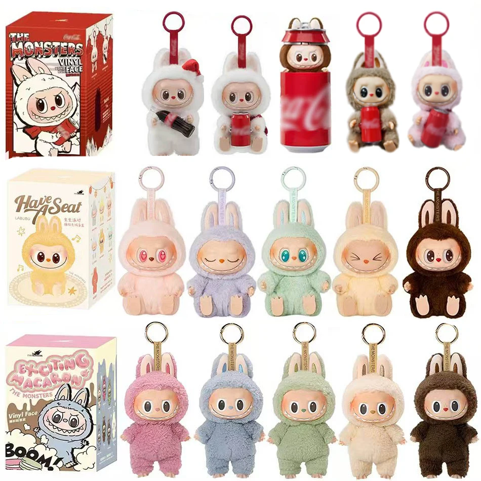 Popmart Labubu The Monsters Serie Blind box Manga Figurine Collection Cute Doll Collect Desktop Decoration Birthday Girl Gifts
