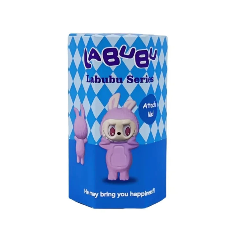 Labubu Blind Box Cartoon Flocking Hand-Made Blind Box High-Value Cute Doll Desktop Ornaments Model Children'S Gifts In Stock Labubu Blind Box Cartoon Flocking Hand-Made Blind Box High-Value Cute Doll Desktop Ornaments Model Children'S Gifts In Stock