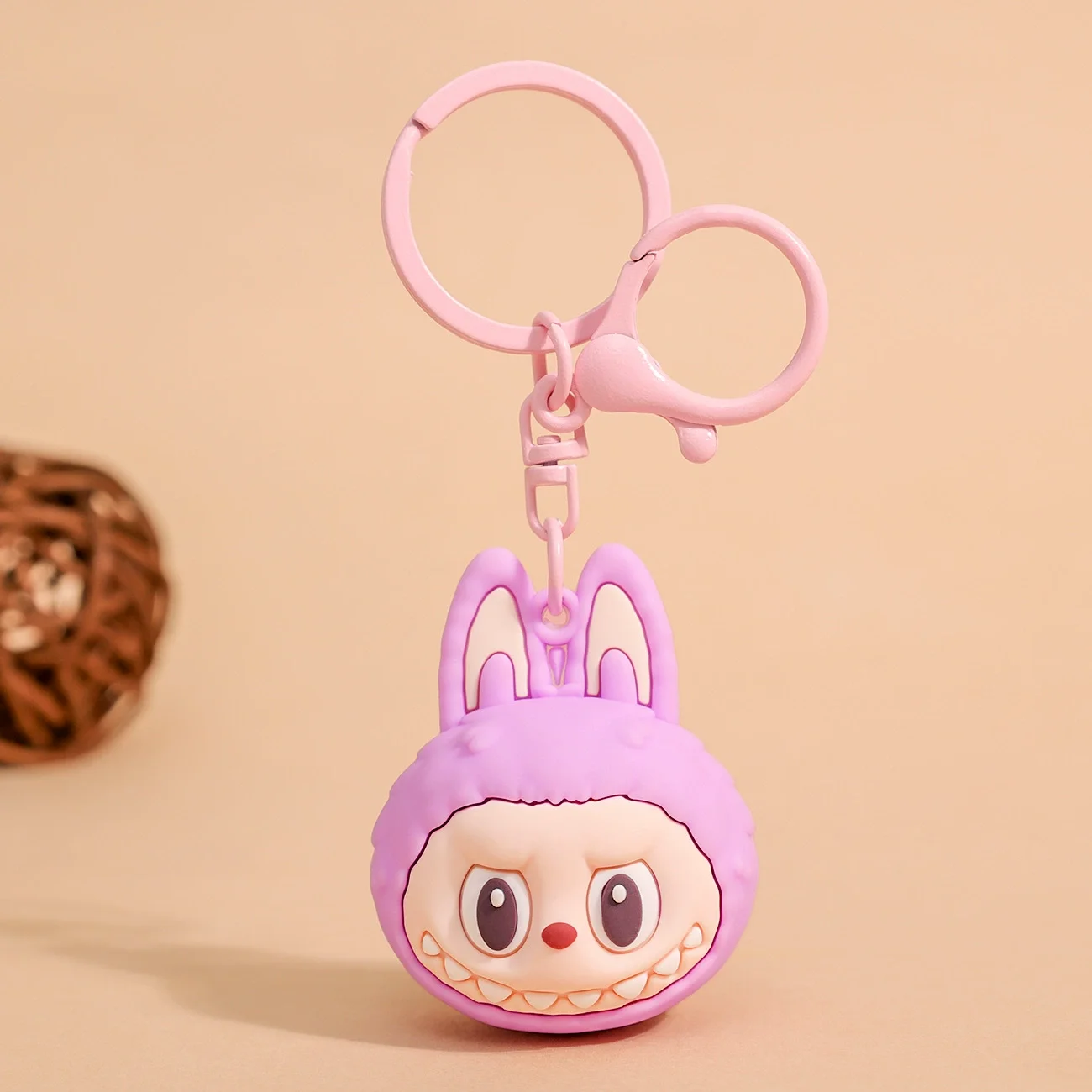 Cute Labubu Doll Pendant Keychain Exquisite Doll Fluff Pvc Toy Phone Ornaments Bag Charms Car Key Chain Kawaii Accessories Gifts Cute Labubu Doll Pendant Keychain Exquisite Doll Fluff Pvc Toy Phone Ornaments Bag Charms Car Key Chain Kawaii Accessories Gifts