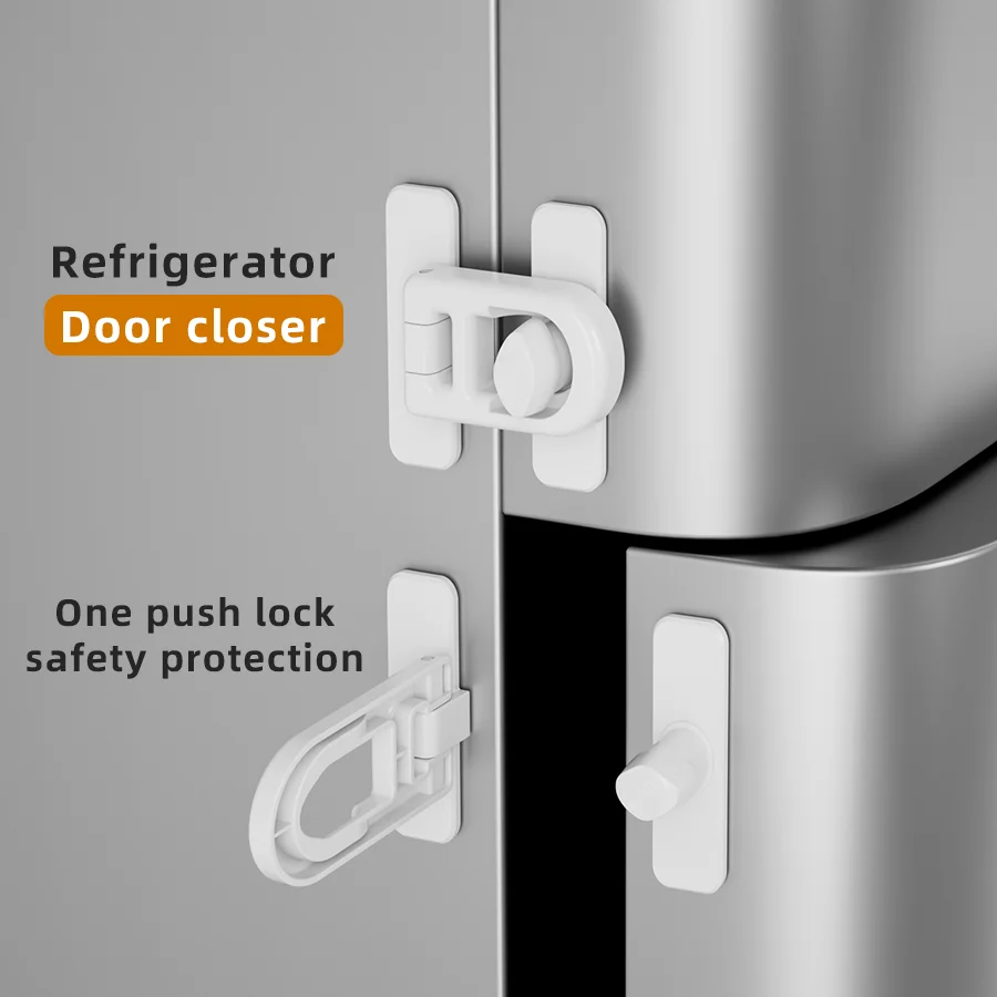 Child Safety Fridge lock Single-Door Refrigerator Door Stopper Baby Protection Kids Safety Care Freezer Lock