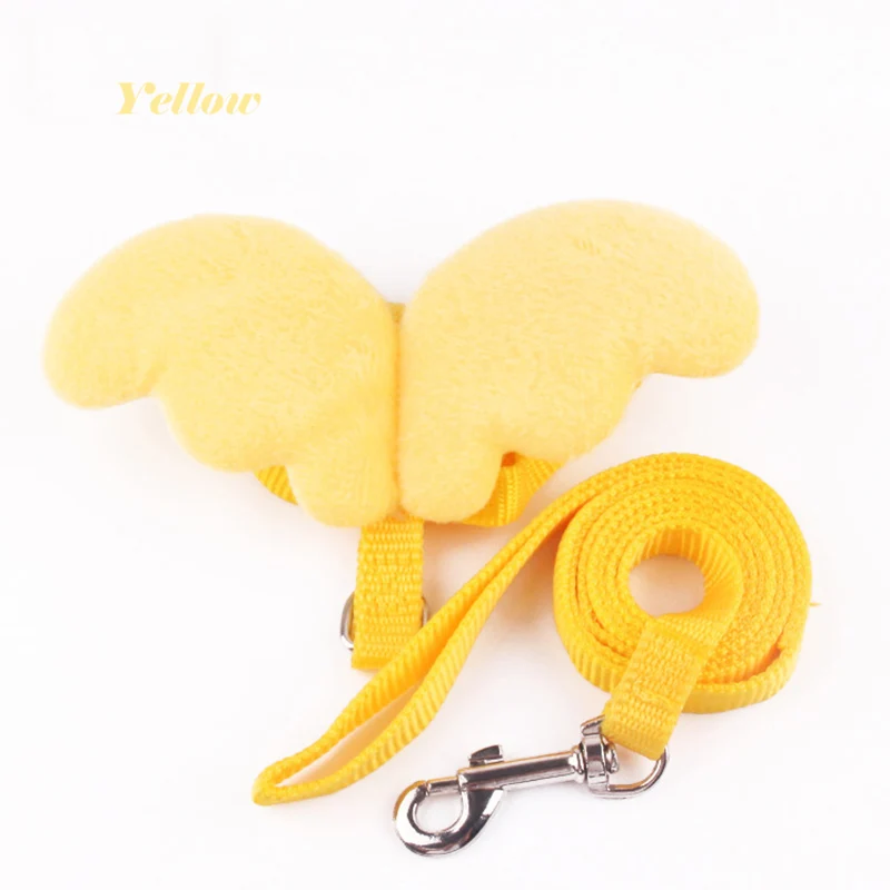 Cute Angel Wing Pet Rabbit Harness and Leash for Cats Rabbits Personalized Rabbit Harnesses Bunny Accessories Hamster Clothes Cute Angel Wing Pet Rabbit Harness and Leash for Cats Rabbits Personalized Rabbit Harnesses Bunny Accessories Hamster Clothes