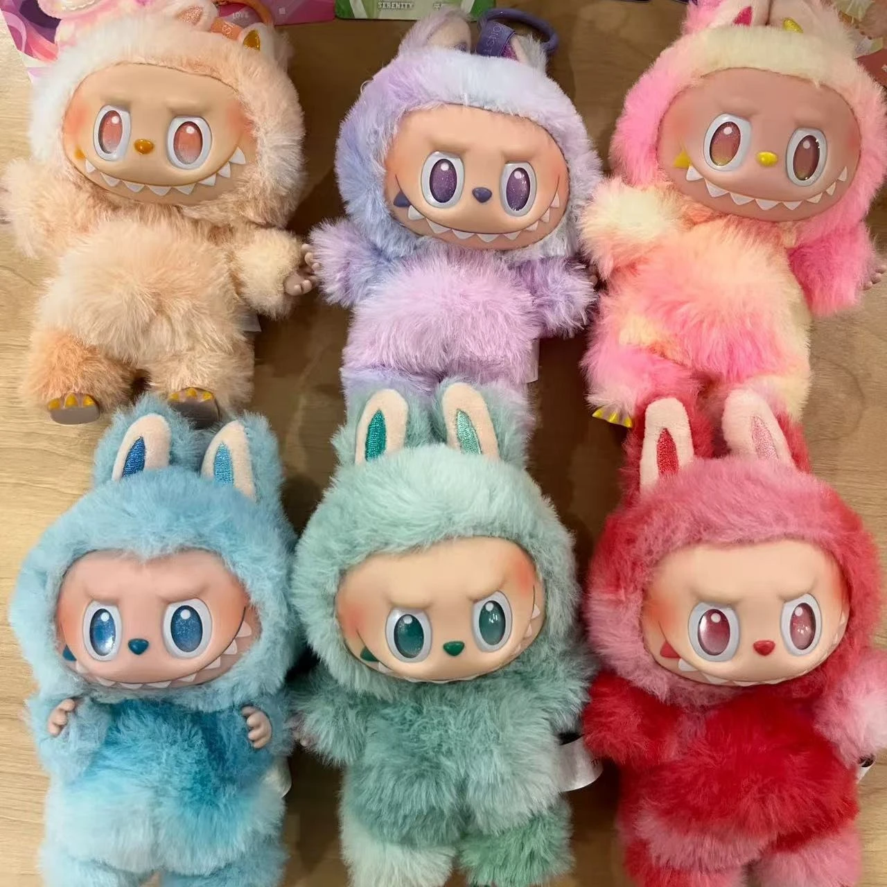 Labubu V3 Blind Box The Monsters Big Into Energy Series Blind Box Vinyl Plush Doll Pendant KeyChain Gradient Color Surprise Gift Labubu V3 Blind Box The Monsters Big Into Energy Series Blind Box Vinyl Plush Doll Pendant KeyChain Gradient Color Surprise Gift