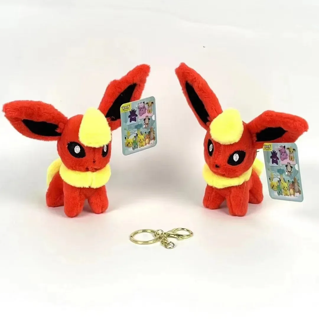 10pcs/lot Pokemon Sylveon Leafeon Umbreon Flareon 12cm Plush Stuffed Toys Doll Toy Keychain Pendant for Children Kids Gifts 10pcs/lot Pokemon Sylveon Leafeon Umbreon Flareon 12cm Plush Stuffed Toys Doll Toy Keychain Pendant for Children Kids Gifts