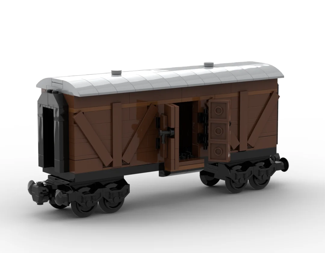 MOC Creative Train Base Boiler Transport Vehicle Urban Retro Carriage Container Building Blocks Children's Toys MOC Creative Train Base Boiler Transport Vehicle Urban Retro Carriage Container Building Blocks Children's Toys
