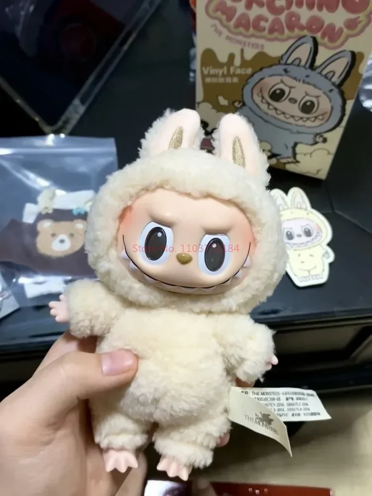 Hot New High Quality Labubu Monster Vinyl Face Heart Mystery Figurine Model Bag Keychain Collectible Birthday Gifts Desktop Toys