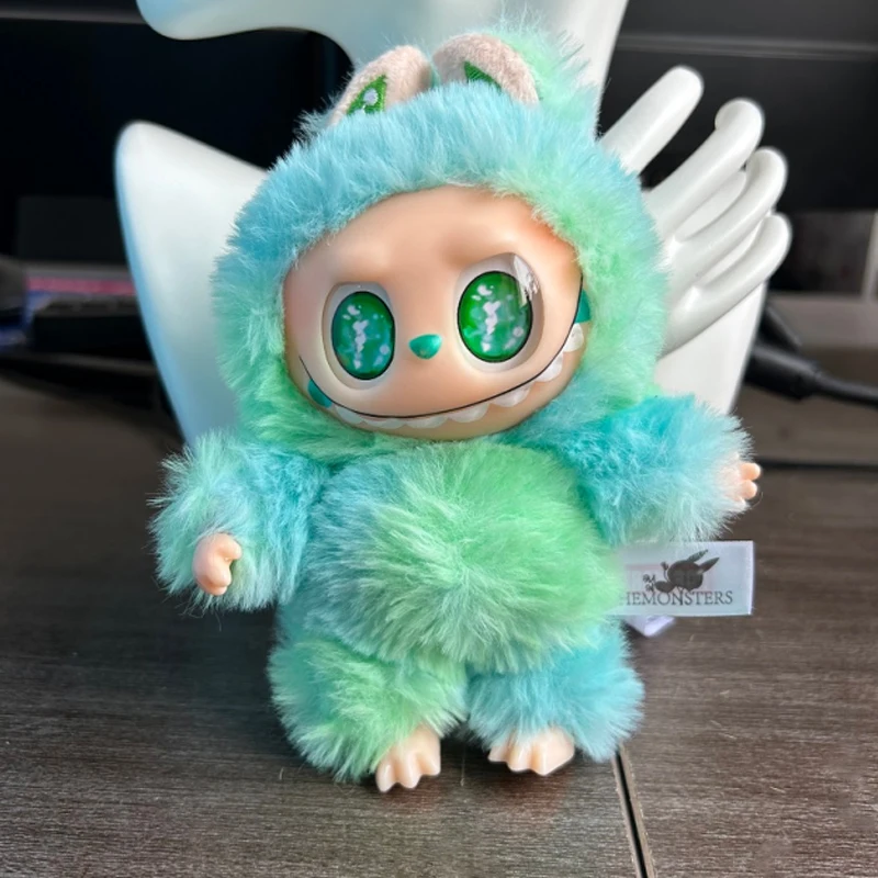 Labubu The Monsters V3 Series Blind Teddy Box, Vinyl Base Toy, Animated Characters, Mysterious Surprise Box, Keychain, Children'