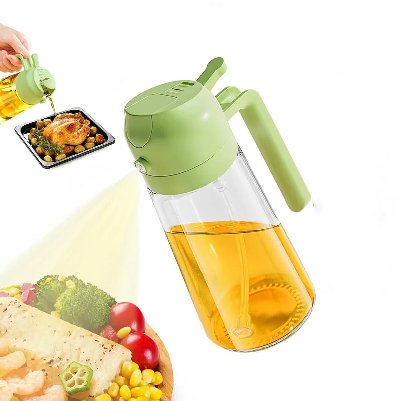 2 in1 Oil Spray Bottle For Kitchen Barbecue Cooking Olive Oil Dispenser Oil Jar Baking Vinegar Soy Spray Container Kitchen Tool 2 in1 Oil Spray Bottle For Kitchen Barbecue Cooking Olive Oil Dispenser Oil Jar Baking Vinegar Soy Spray Container Kitchen Tool