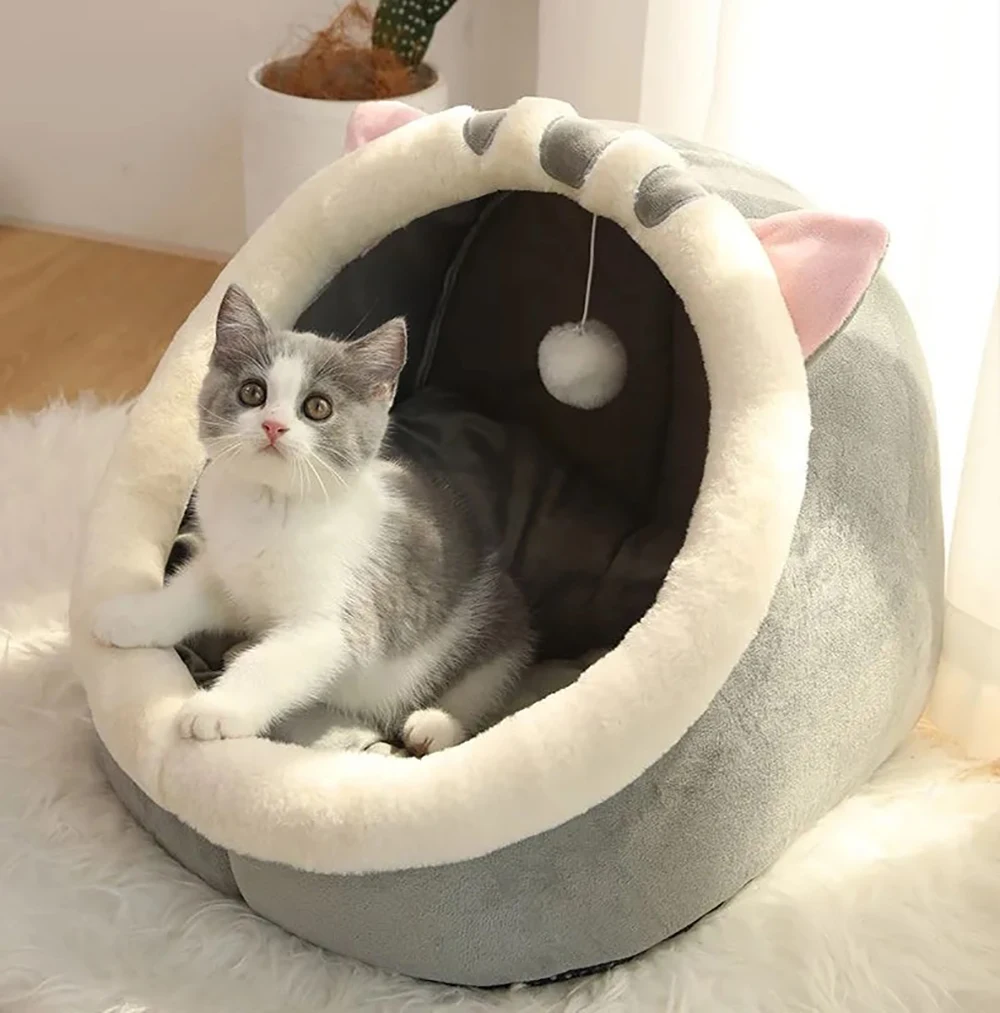 Washable pet lounger cushions, cat mat beds, warm and soft baskets, cozy warm cat kennels, house tents, small pet dogs, winter Washable pet lounger cushions, cat mat beds, warm and soft baskets, cozy warm cat kennels, house tents, small pet dogs, winter