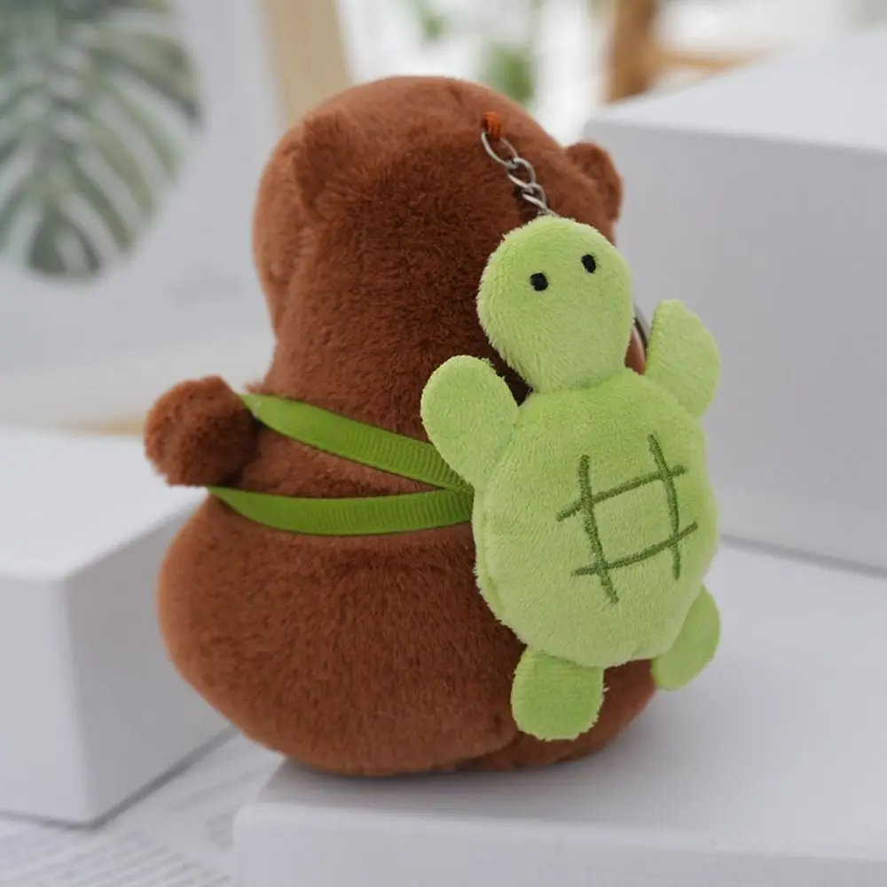 Cute Multicolor Plush Capybara Keychain Toy Cartoon Capybara Headgear Capybara Doll Accessories Guinea Pig Fluffty Animal Doll Cute Multicolor Plush Capybara Keychain Toy Cartoon Capybara Headgear Capybara Doll Accessories Guinea Pig Fluffty Animal Doll