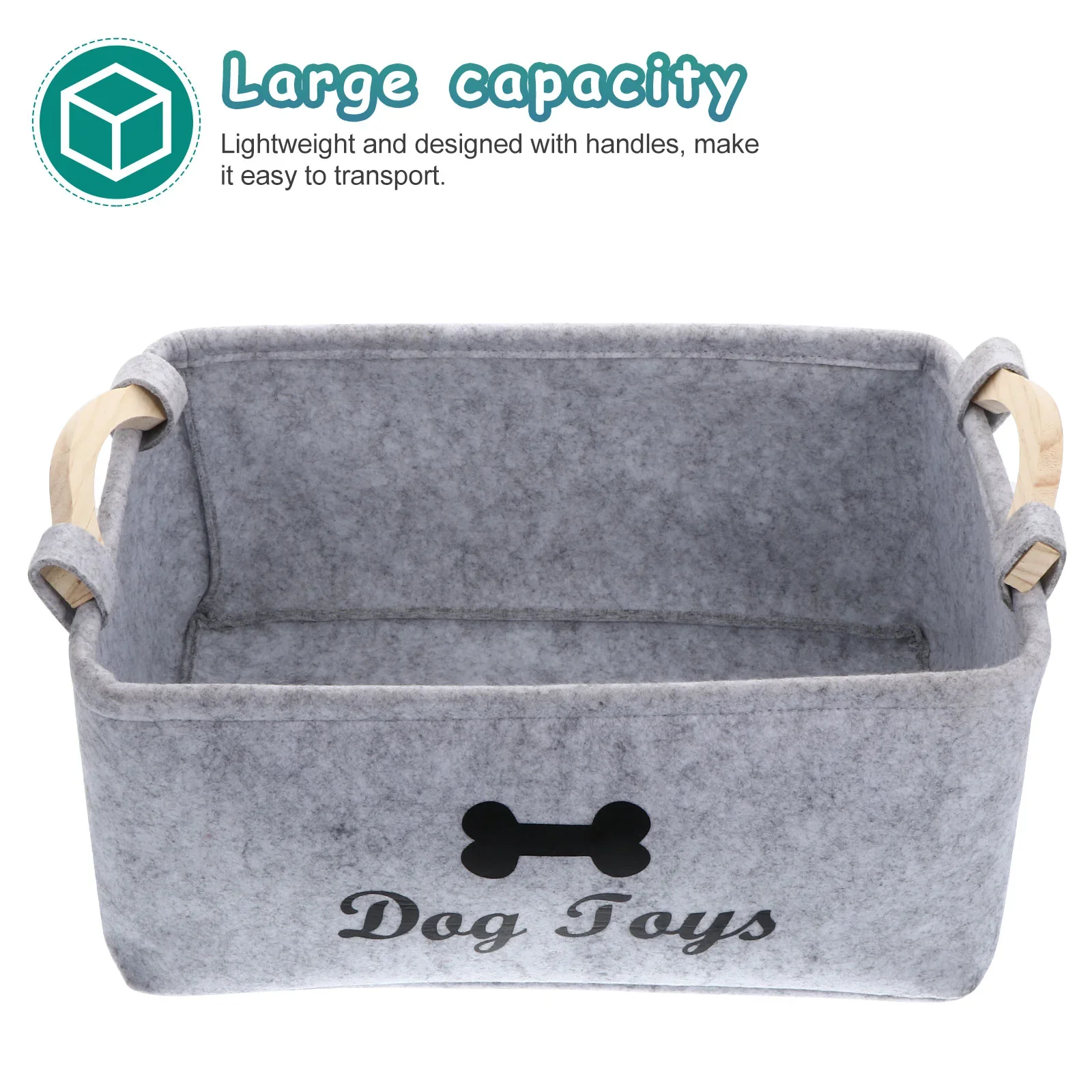 Dog Toy Basket Pet Storage Box Bin Organizer Toys Felt Cat Accessory Container Bins Baskets Accessories Containers Organizing Dog Toy Basket Pet Storage Box Bin Organizer Toys Felt Cat Accessory Container Bins Baskets Accessories Containers Organizing