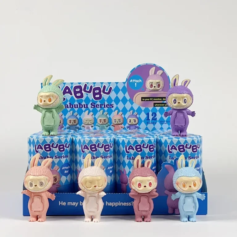 IN STOCK New Labubu 3.0 The Monsters V3 Big Into Energy Series Blind Box Vinyl Face Plush Doll Pendant Gradient Color Girl Gift