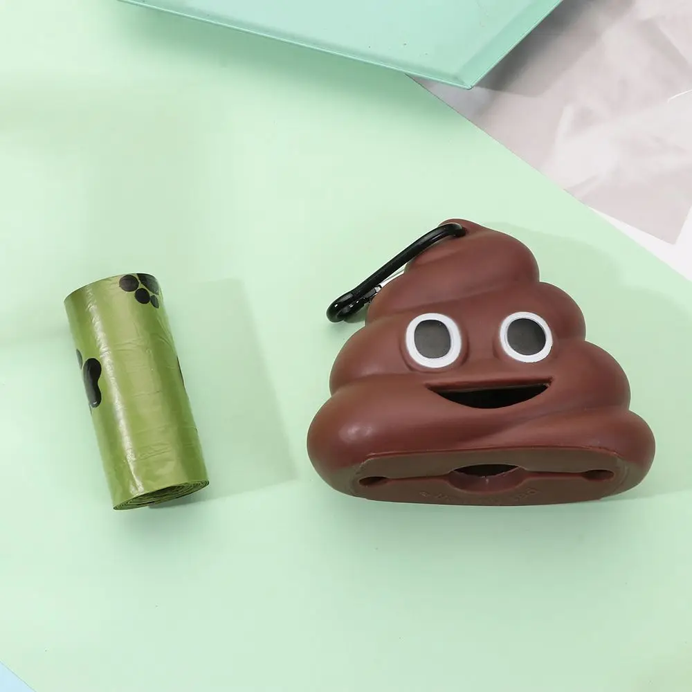 Pet Waste Bag Dispenser Poop Bag Dogs Cat Trash Carrier Pet Bag Loader Cleaning Tool Pet Products Fecal Shape Outdoor Portable Pet Waste Bag Dispenser Poop Bag Dogs Cat Trash Carrier Pet Bag Loader Cleaning Tool Pet Products Fecal Shape Outdoor Portable