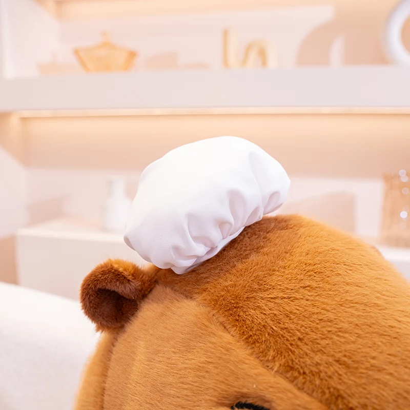 28-50cm Cook Capybara Plush Simulation Baker Kapibala Anime Fluffty Toy Cute Bread Doll Stuffed Animals Soft Doll Xmas Gift 28-50cm Cook Capybara Plush Simulation Baker Kapibala Anime Fluffty Toy Cute Bread Doll Stuffed Animals Soft Doll Xmas Gift