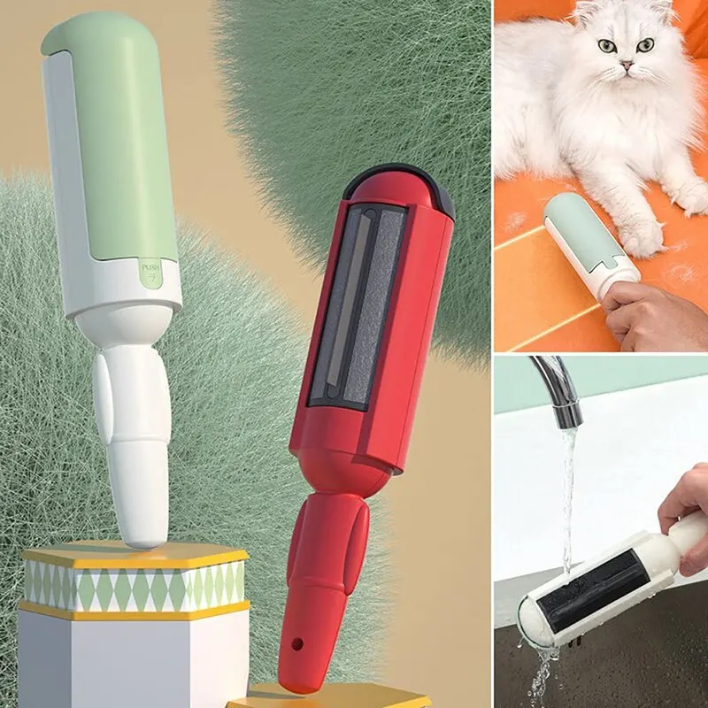 Pet Hair Remover Rolle Reusable Cat And Dog Hair Remover Brush, Portable Pet Hair Remover Cleaner Pet Hair Remover Rolle Reusable Cat And Dog Hair Remover Brush, Portable Pet Hair Remover Cleaner