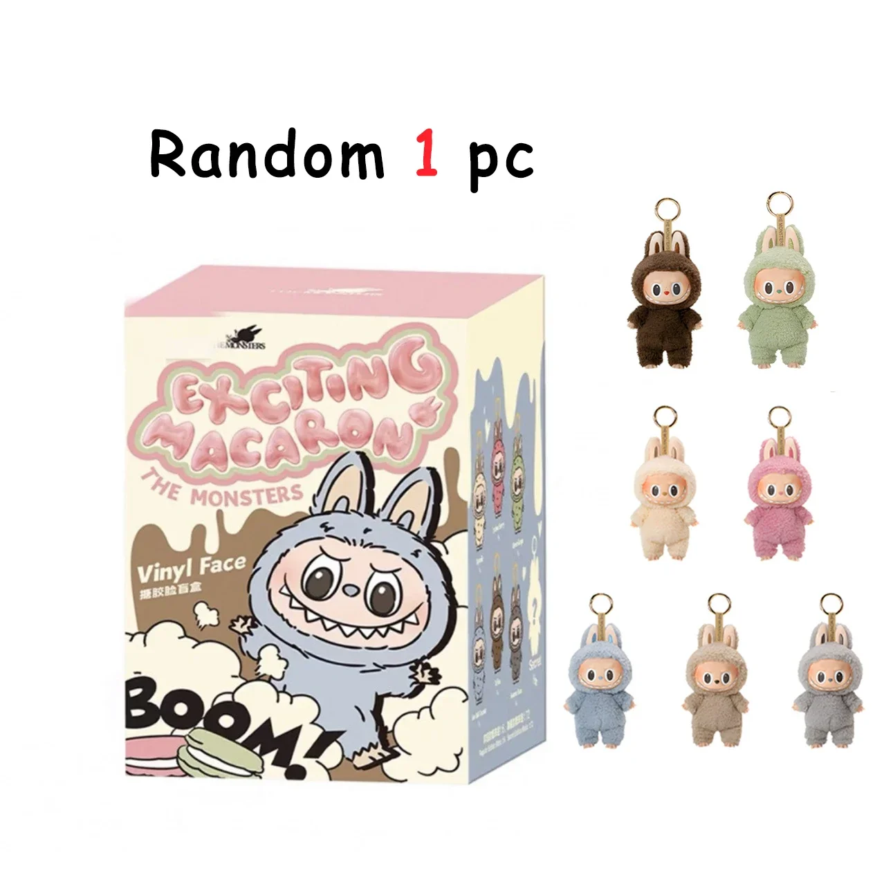 Labubu The Monsters V3 Series Blind Plush Box, Vinyl Base Toy, Animated Characters, Mysterious Surprise Box, Keychain, Infant Labubu The Monsters V3 Series Blind Plush Box, Vinyl Base Toy, Animated Characters, Mysterious Surprise Box, Keychain, Infant