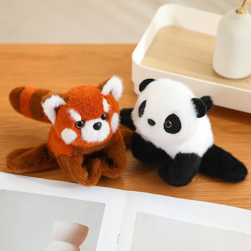 Creative Stuffed Animals Raccoon Fox Husky Cat Monkey Papa Circle Toy Wrapped Around Arm Doll Toys For Kids Birthday Gift Creative Stuffed Animals Raccoon Fox Husky Cat Monkey Papa Circle Toy Wrapped Around Arm Doll Toys For Kids Birthday Gift