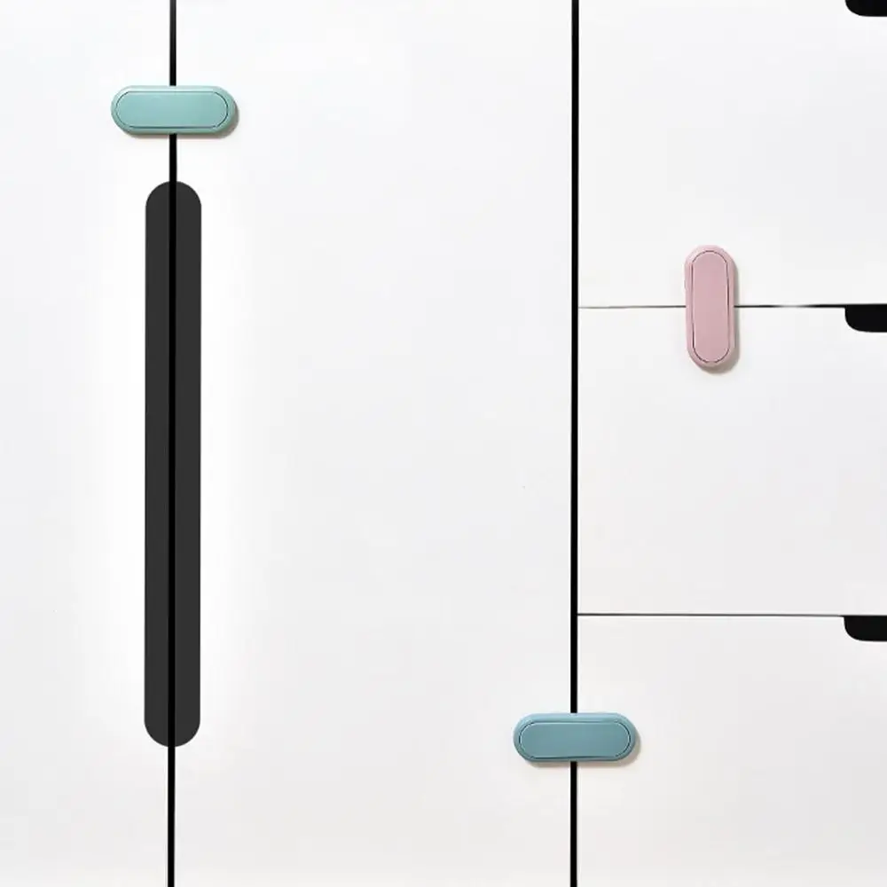Cabinet Drawer Door Locks Protection Child Safety Lock Baby Anti-Pinch Hand Plastic Refrigerator Safety Buck Cabinet Drawer Door Locks Protection Child Safety Lock Baby Anti-Pinch Hand Plastic Refrigerator Safety Buck