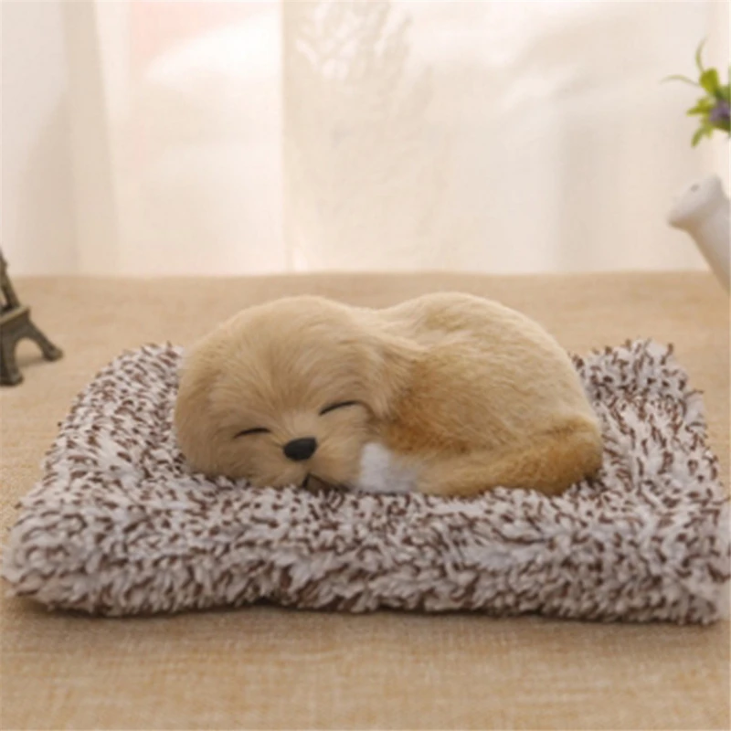 Car Stuffed Toys Lovely Simulation Animal Plush Sleeping Dogs Toy Kids For Car Interior Decor Accessories Car Stuffed Toys Lovely Simulation Animal Plush Sleeping Dogs Toy Kids For Car Interior Decor Accessories