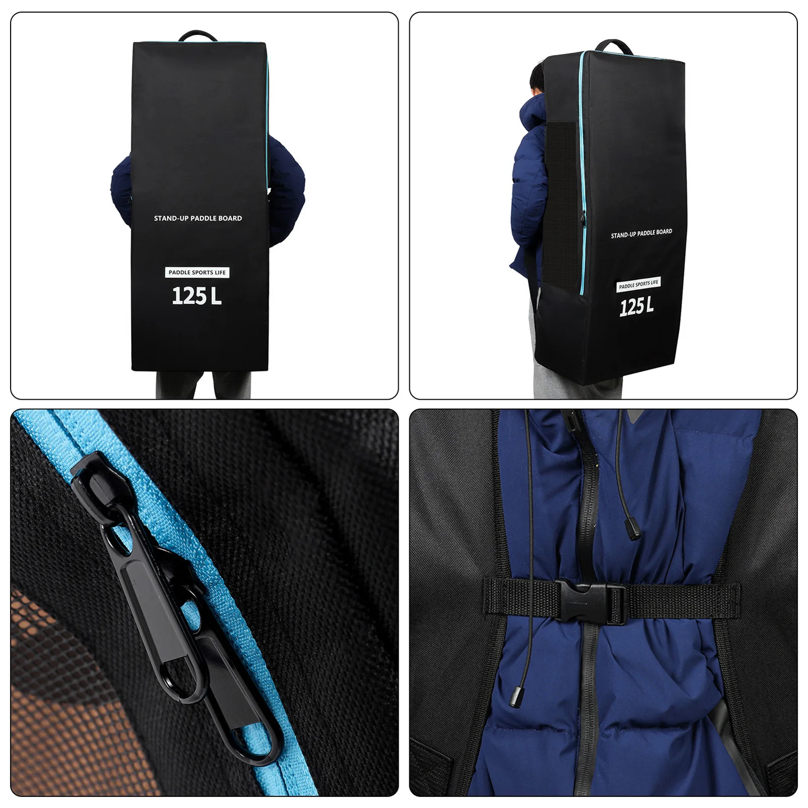 pack 125L Inflatable Paddleboard Bag Board Bag Surfboard Backpack Stand Up Board Shoulder Backpack paddle board backpack pack 125L Inflatable Paddleboard Bag Board Bag Surfboard Backpack Stand Up Board Shoulder Backpack paddle board backpack