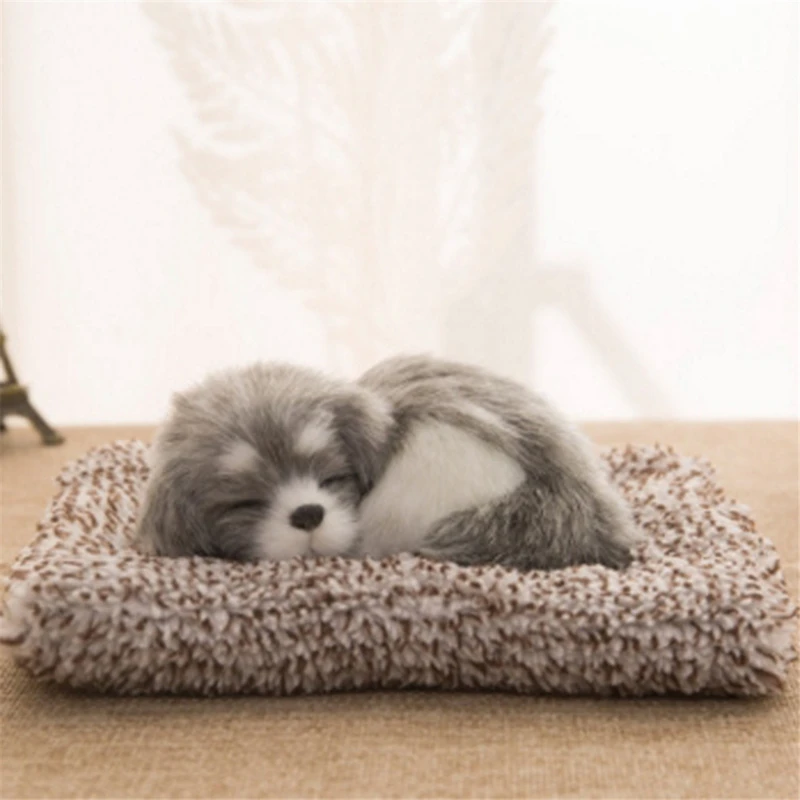 Car Stuffed Toys Lovely Simulation Animal Plush Sleeping Dogs Toy Kids For Car Interior Decor Accessories Car Stuffed Toys Lovely Simulation Animal Plush Sleeping Dogs Toy Kids For Car Interior Decor Accessories