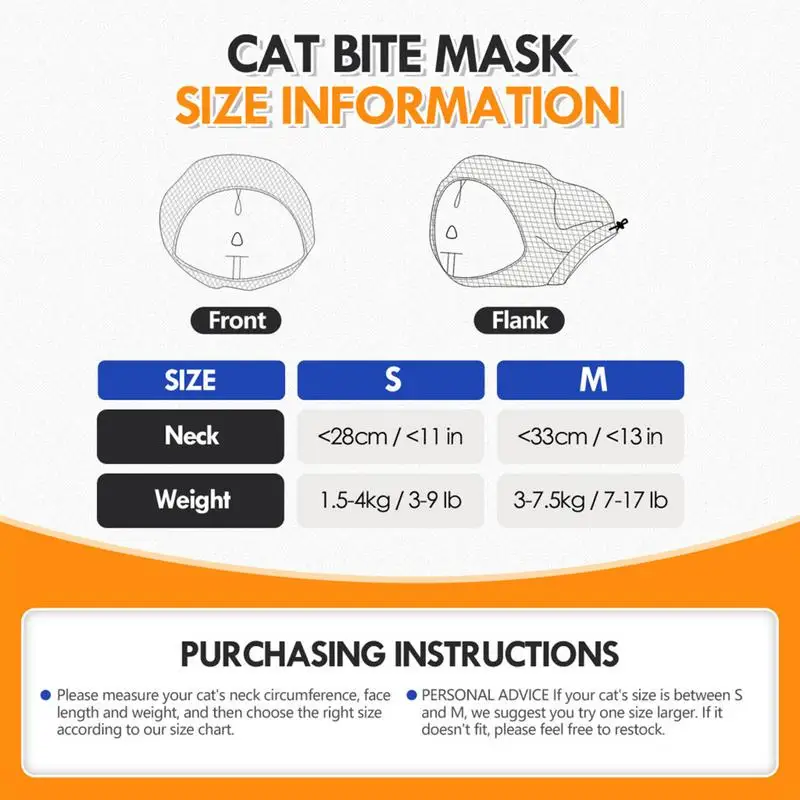 Cat Anti Bite Muzzles Breathable Cat Travel Tools Bath Grooming Supplies Adjustable Kitten Muzzles Anti Scratch Pet Supplies