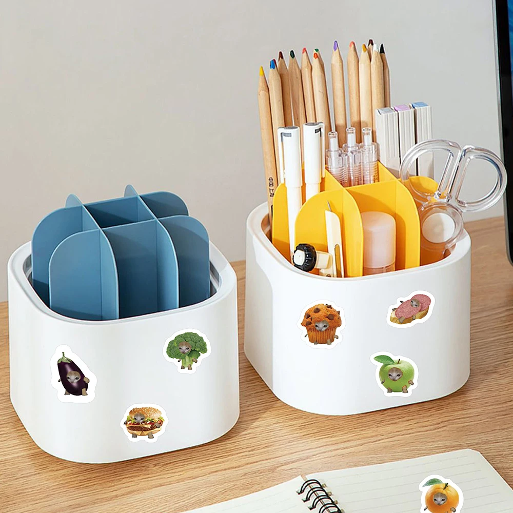 500pcs/Roll Cute Food Cat Cartoon Sealing Stickers Creativity DIY PVC Laptop Decals Decoration Stiker Reward Gift Toys 500pcs/Roll Cute Food Cat Cartoon Sealing Stickers Creativity DIY PVC Laptop Decals Decoration Stiker Reward Gift Toys